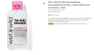 3 Botes de Wet n Wild TA-DA! Desmaquillante de Ojos y Labios Waterproof, Sin Silicona, 130ml por 10.96€