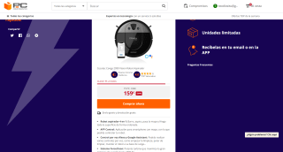 Marca Cecotec Conga 2090 Vision Robot Aspirador por 159€