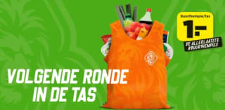 Oranje Buurthempie voor €1 bij Plus