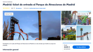 Madrid: ticket de entrada al Parque de Atracciones de Madrid por 22,90€