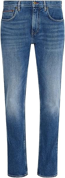 Tommy Hilfiger Men's Core Denton Straight heren jeans voor €31,60 bij Amazon