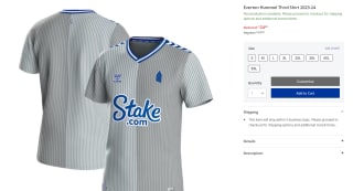 Camiseta Everton las tres equipaciones 23/24 por 24€ la unidad