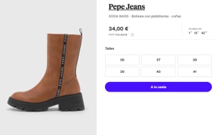 Botines para Mujer Pepe Jeans SODA BASS por 34€