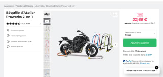 Caballete Proworks 2 en 1 por 22,65€