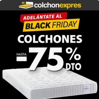 75% de Descuento en Colchones.