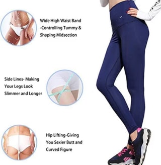 Pantalones Gimnasio Mallas Leggins HONGXIAN por 15,90€