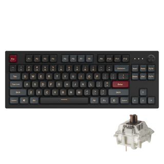 Teclado Gamer da Montech, modelo MKey TKL Darkness com RGB - R$ 599