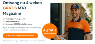 4 weken gratis MAX Magazine