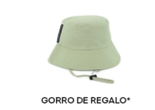 Regalo de gorro por la compra deperfume Adolfo Dominguez