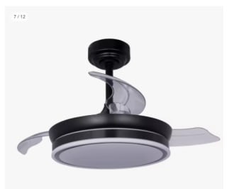 Ventilador Costa S Led Con Memoria y Motor Dc Akunadecor por 79.02€ (Cuenta Nueva 67.02€)