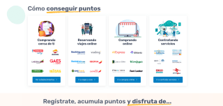 Tarjetas regalo por 500 puntos menos con Travelclub