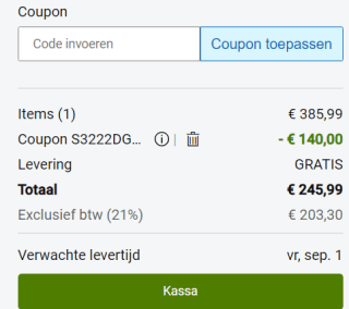 Dell S3222DGM 32" Curved Gaming monitor voor €245,99 dmv code bij Dell