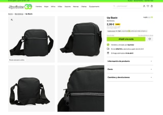 Bolso Up Basic Bandolera Hombre por solo 2,99€