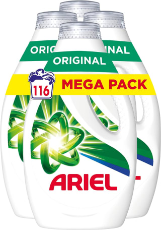 Ariel Detergente Lavadora Liquido 116 Lavados (4x29) por 24,69€