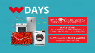 Hasta 40% descuento Worten days en televisoras y gran electrodomésticos
