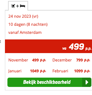 10 dagen Curaçao inclusief hotel + vlucht voor €499 p.p.