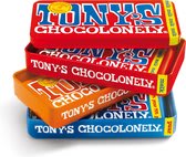 Tot 45% korting op chocolade van o.a.Tony's Chocolonely, Verkade en meer bij Bol