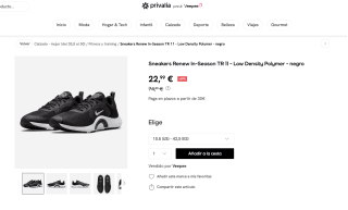 Nike Sneakers Renew In-Season TR 11 Low Density Polymer por solo 22,99€