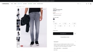 Jeans Springfield gris skinny fit por 16,19€