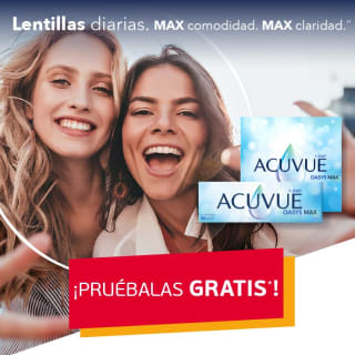 Prueba gratis lentillas ACUVUE OASYS MAX