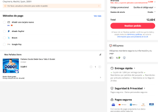 62 Unidades Pañales Dodot Bebé Seco Talla 3 Dodot por solo 12,60€