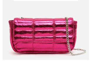 Bolso bandolera de fiesta pequeño metalizado Fiore por 9€