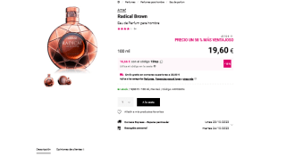 Armaf Radical Brown Marly Arabe por 16,60€