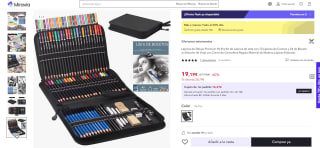 Lápices de Dibujo Premium 96 Pcs por 19,19€ (11,51€ cuenta nueva)