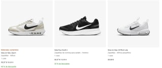 Zapatillas Nike Air Max desde 35,97€