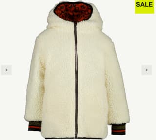 TwoDay reversible meisjes winterjas luipaardprint voor €9 bij Scapino