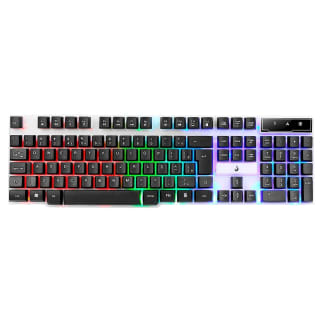 Teclado Gamer da Rise, modelo Mode G1 RGB Rainbow - R$ 39,99