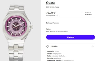 Reloj para Mujer Guess EMPRESS por 75€