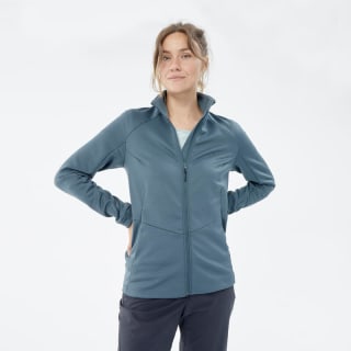 Chaqueta polar de montaña y trekking Mujer Quechua MH520 azul por 1999€