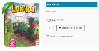 Juego de Mesa Lock'n'Roll por 7€