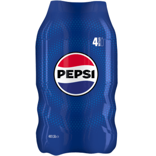 Pepsi Regular/Zero 4-pack 1,5 liter voor €3,99 bij de Dekamarkt