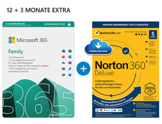 Microsoft 365 Family 15 maanden voor 6 gebruikers voor €55,99 bij Amazon.de