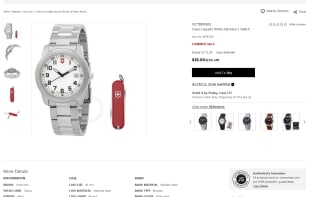 Reloj + Navaja suiza Victorinox por solo 85,23€