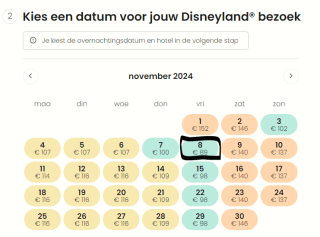 Tickets voor DISNEYLAND Paris met hotelovernachting vanaf €177 voor 2 personen via Travelcircus