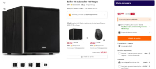 Edifier T5 Subwoofer 70W por 99,99€