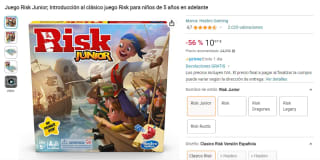 Juego de mesa Risk Junior por solo 10,97€