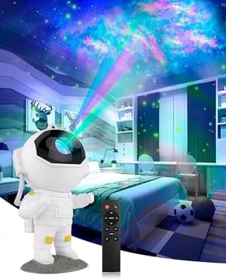 Lámpara Proyector Astronauta Galaxia por 24,29€