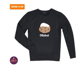 Blue Sweater oliebol voor €9,99 bij de AH