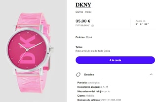 Reloj de mujer DKNY Soho por 35€