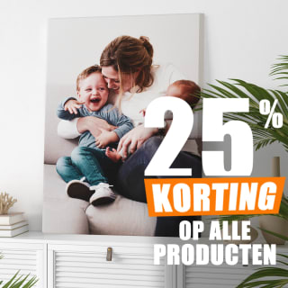 Unieke actie! Nu 25% korting op alle producten bij Topdoek.nl!