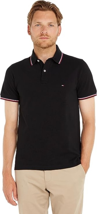 Tommy Hilfiger Poloshirt CORE TOMMY TIPP voor €9,90 bij Amazon