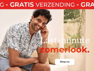 Gratis verzending op alles bij Only for Men