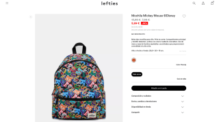 Mochila Mickey Mouse Disney por 7,99€