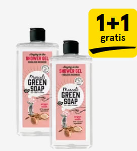 1+1 gratis op alle Marcel's Green Soap bij de Etos