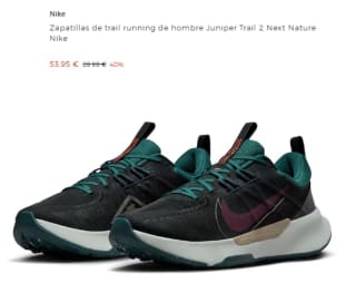 Zapatillas de trail running de hombre Nike Juniper Trail 2 Next Nature por 53.95€