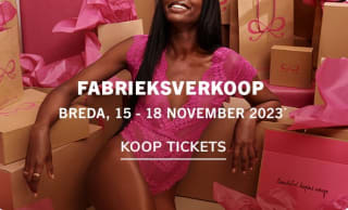 Fabrieksverkoop Hunkemöller Breda 15-18 november